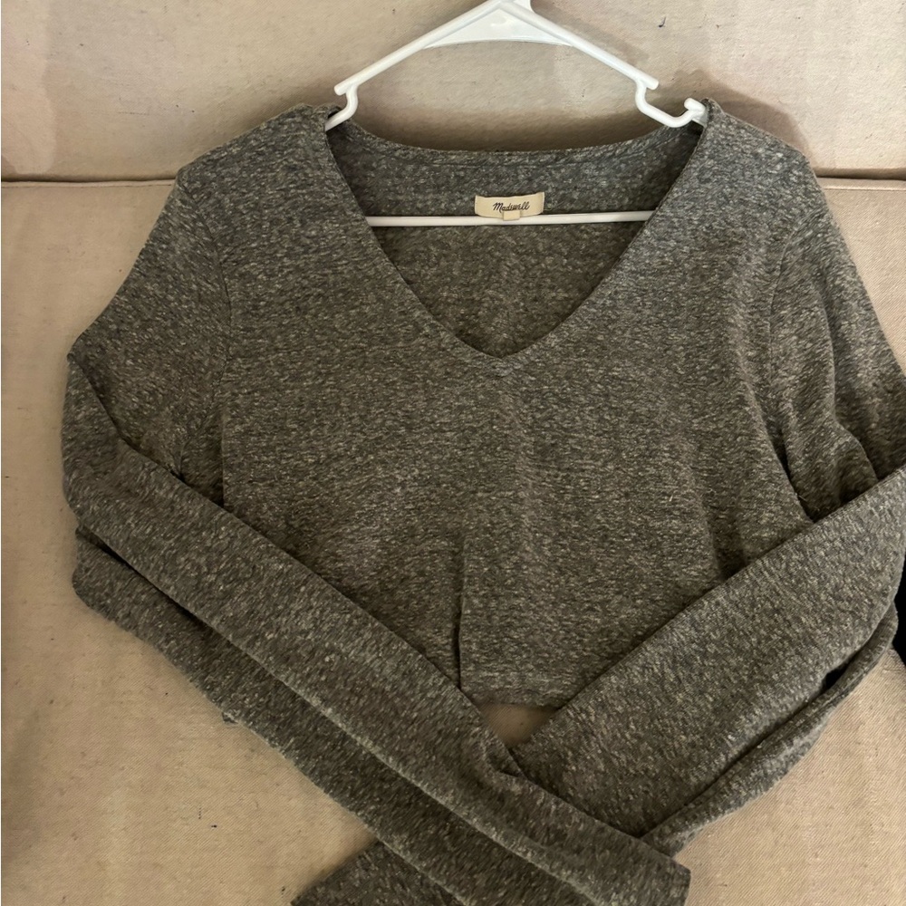 Pair of long sleeve Madewell body suits